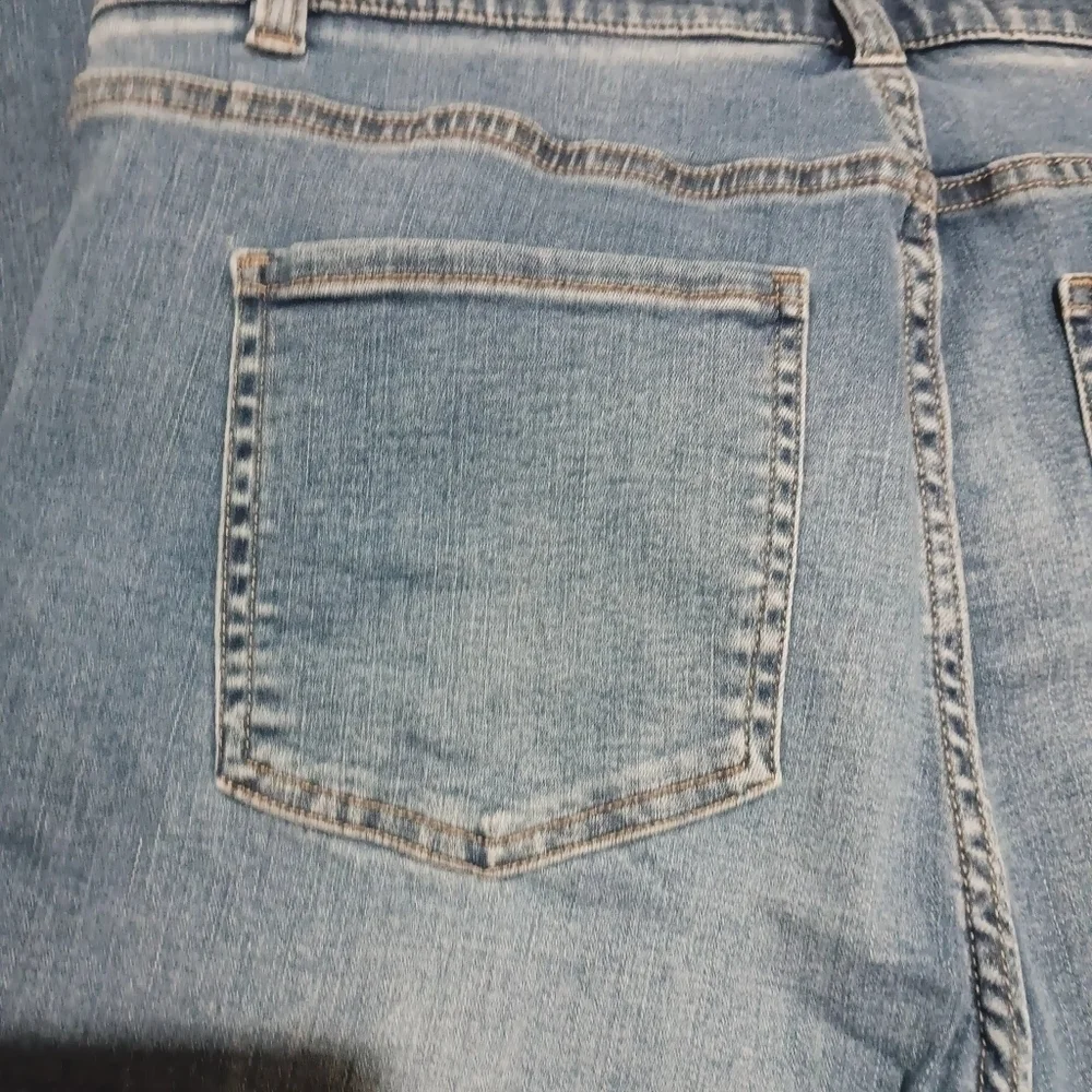 Soft Surroundings Denim Pull-On high waist, Pants Size M